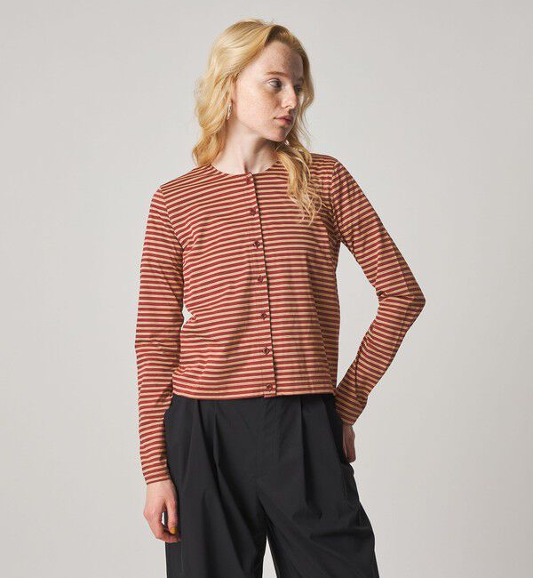 STEVEN ALAN「＜Steven Alan＞ボーダー カーディガン」|カーディガン|BRICK