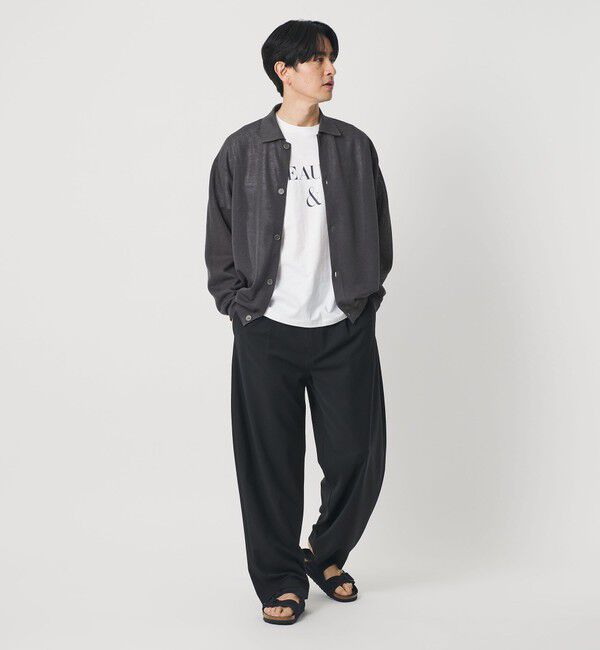 BEAUTY&YOUTH UNITED ARROWS「シアー ミラノ ポロジャケット ウォッシャブル」|カーディガン|