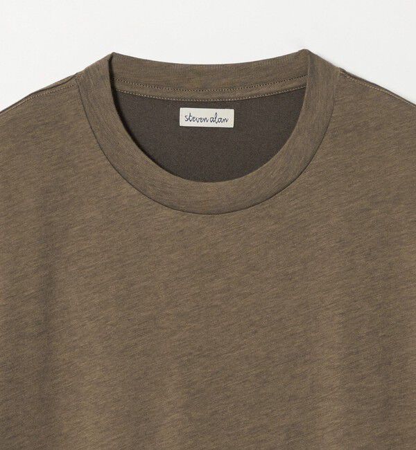STEVEN ALAN「＜Steven Alan＞ CR ジャージー クルーネック ショートスリーブ Tシャツ NARROW」|Tシャツ・カットソー|