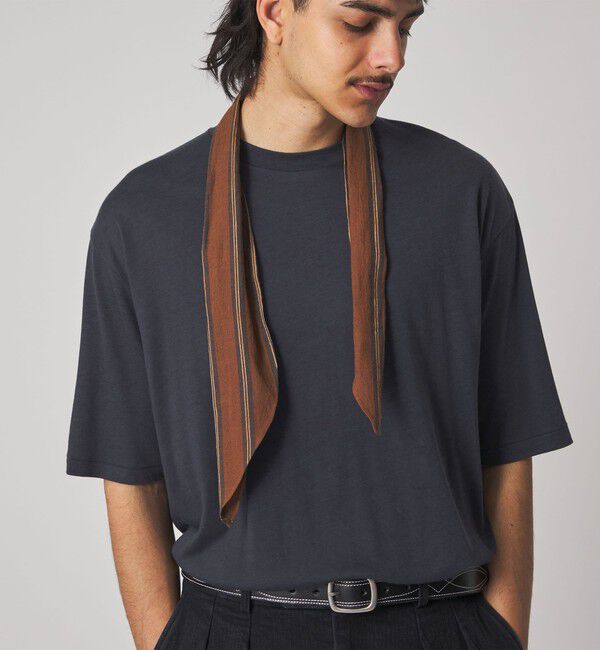 STEVEN ALAN「＜Steven Alan＞ CR ジャージー クルーネック ショートスリーブ Tシャツ NARROW」|Tシャツ・カットソー|