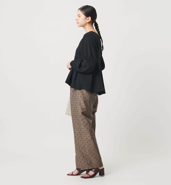 BEAUTY&YOUTH UNITED ARROWS「【WEB限定 Wardrobe DAILY MINIMAL】ドビードット イージーパンツ ウォッシャブル」|その他|