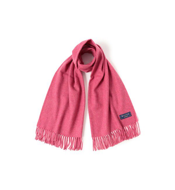 BEAMSBOY「HIGHLAND TWEEDS / ソリッド ストール 大」|マフラー|