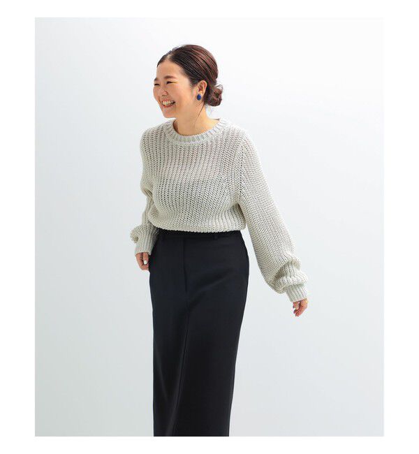Demi-Luxe BEAMS 「畦編み ニット プルオーバー.M」|ニット・セーター|