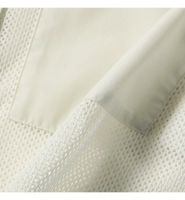 Ray BEAMS 「メッシュ クロップド シャツ」|シャツ・ブラウス|