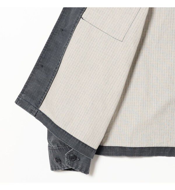 BEAMSBOY「リップストップ ミリタリー ブルゾン」|ブルゾン・スタジャン|