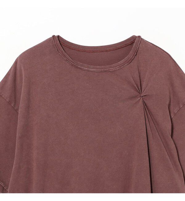 Ray BEAMS 「フロスト 加工 タック ビッグ Tシャツ」|Tシャツ・カットソー|