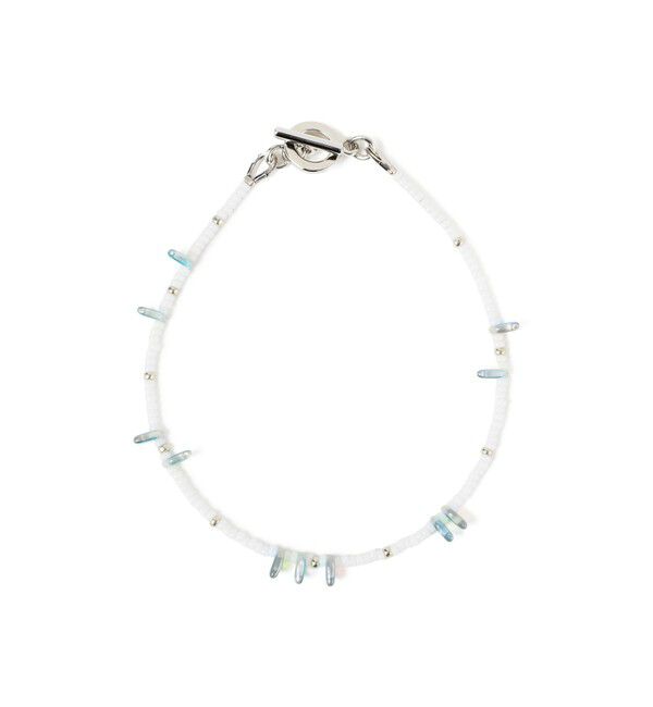 Ray BEAMS 「カラービーズ マンテル ブレスレット」|ブレスレット・バングル|WHITE