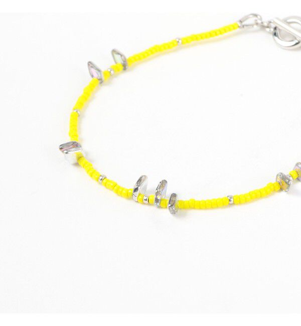 Ray BEAMS 「カラービーズ マンテル ブレスレット」|ブレスレット・バングル|