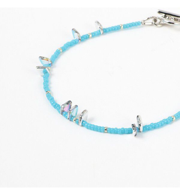 Ray BEAMS 「カラービーズ マンテル ブレスレット」|ブレスレット・バングル|