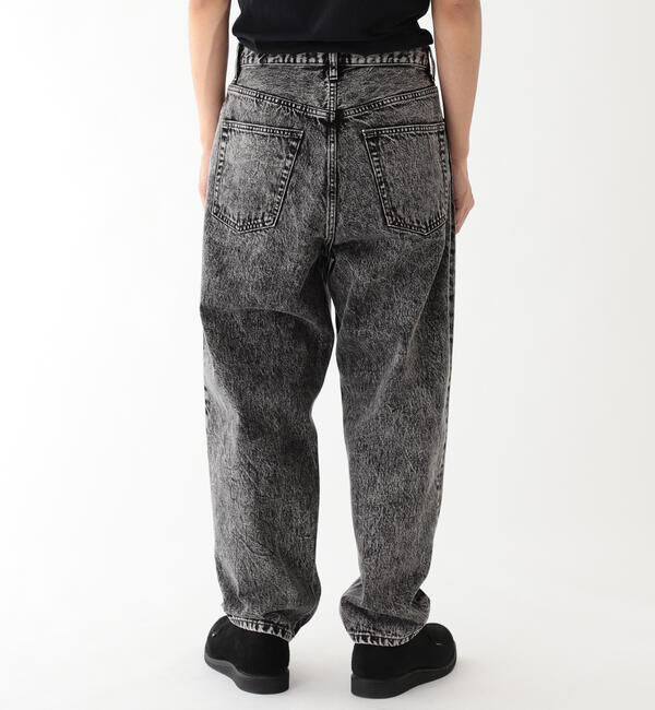 BEAMS「ワイド テーパード デニム」|デニム|