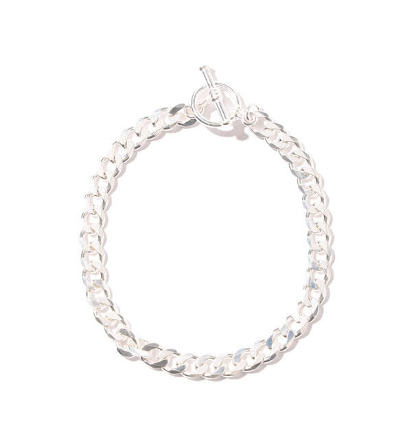 BEAMS「BEAMS / カーブ チェーン ブレスレット」|ネックレス|