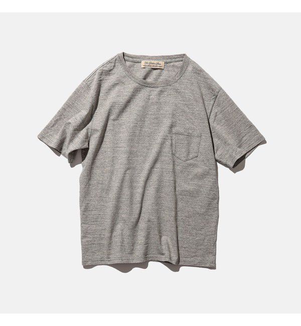 BEAMS PLUS「【別注】REMI RELIEF / Pocket T-shirt Heather Grey」|Tシャツ・カットソー|HEATHER_GREY