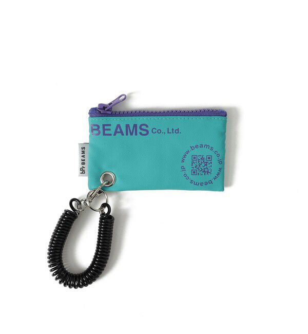 BEAMS「bPr BEAMS / ターポリン ロゴ ポーチ XS」|ポーチ|