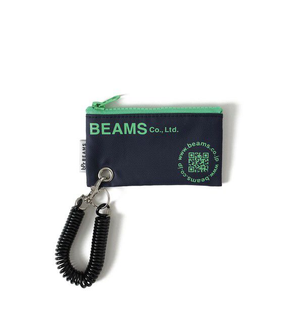 BEAMS「bPr BEAMS / ターポリン ロゴ ポーチ XS」|ポーチ|