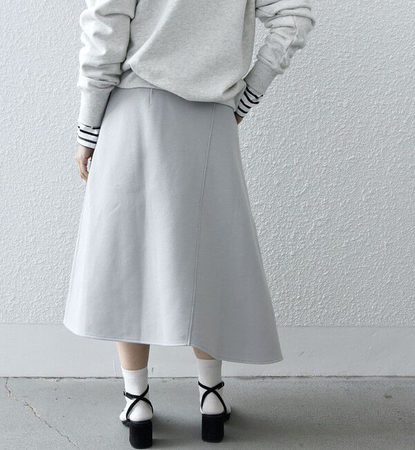 SHIPS any「SHIPS any:〈UVカット〉ジャージー イレヘム スカート」|スカート|