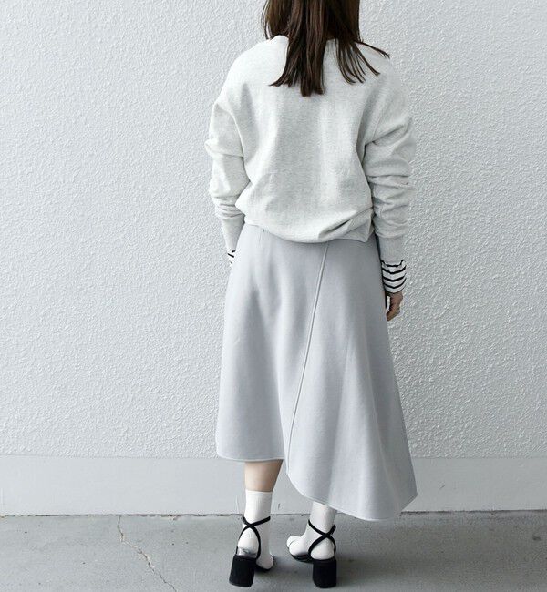 SHIPS any「SHIPS any:〈UVカット〉ジャージー イレヘム スカート」|スカート|