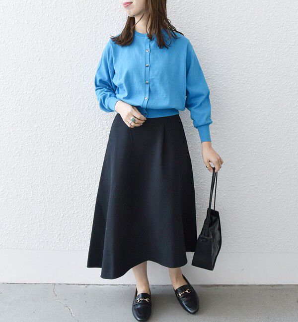 SHIPS any「SHIPS any:〈UVカット〉ジャージー イレヘム スカート」|スカート|