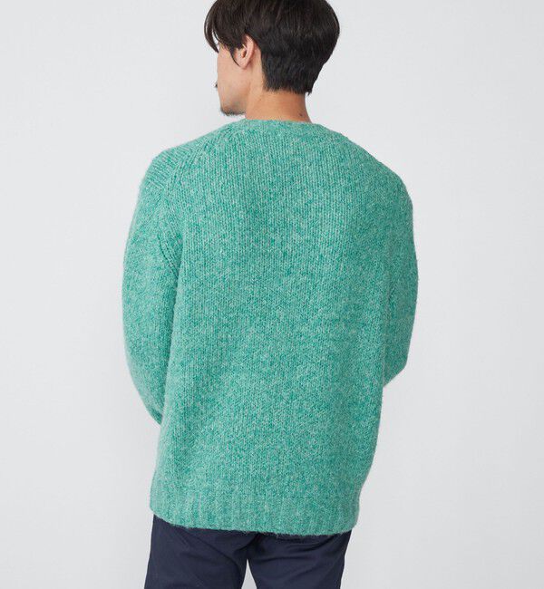 SHIPS「SHIPS: フラッフィー メランジ クルーネック プルオーバー ニット」|ニット・セーター|