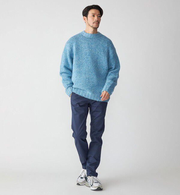 SHIPS「SHIPS: フラッフィー メランジ クルーネック プルオーバー ニット」|ニット・セーター|