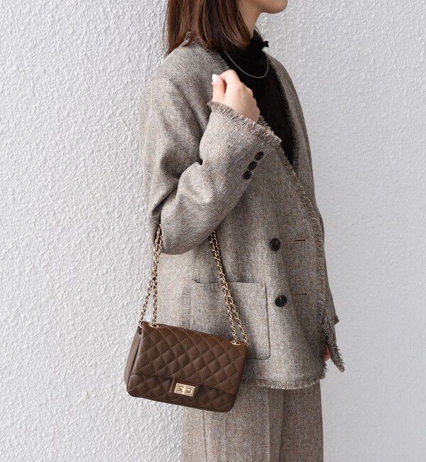 SHIPS Colors 「SHIPS Colors:キルティング チェーン バッグ◇」|ショルダー・メッセンジャー|