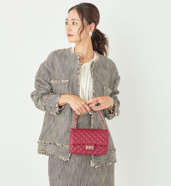 SHIPS Colors 「SHIPS Colors:キルティング チェーン バッグ◇」|ショルダー・メッセンジャー|