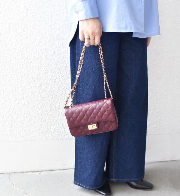 SHIPS Colors 「SHIPS Colors:キルティング チェーン バッグ◇」|ショルダー・メッセンジャー|