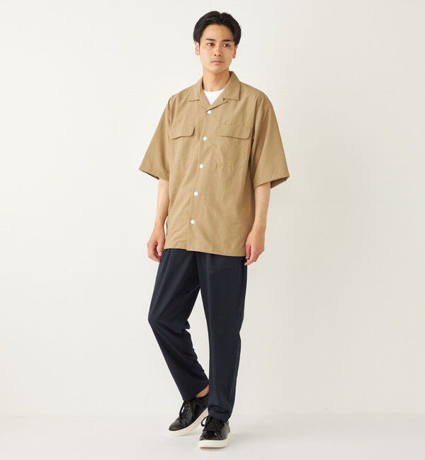 SHIPS Colors 「SHIPS Colors:〈洗濯機可能〉ダブルポケット サファリ シャツ」|シャツ・ブラウス|