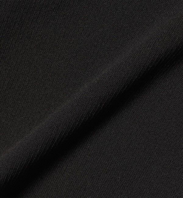 quaranciel「quaranciel:〈手洗い可能〉ニット ノーカラー ダブル ジャケット カーディガン」|カーディガン|