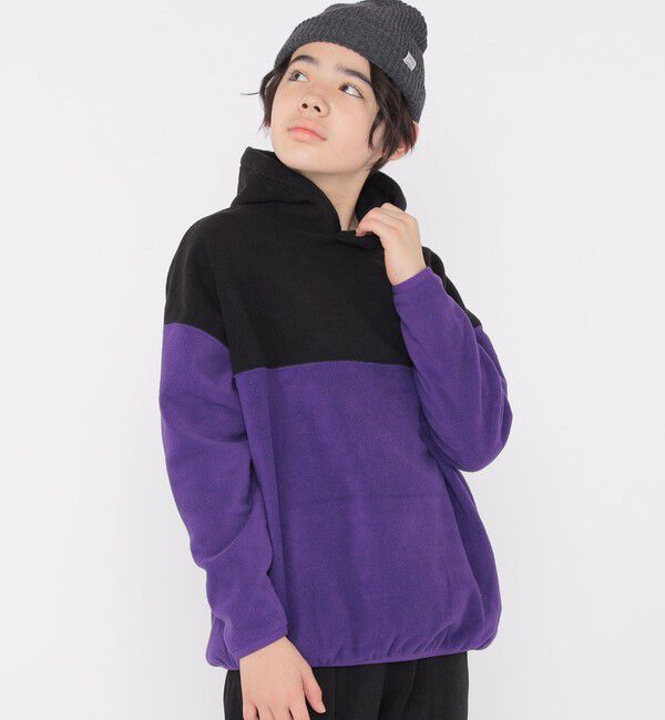 SHIPS KIDS「SHIPS KIDS:140～160cm / フリース ゲーミング パーカー」|パーカー|