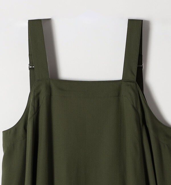 quaranciel「quaranciel:〈手洗い可能〉バックオープン ギャザー フレア ジャンパー スカート」|ワンピース|