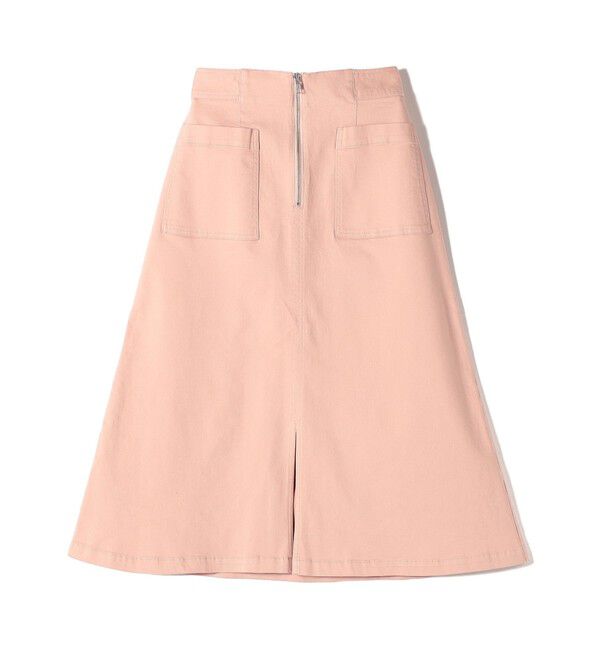 SHIPS Colors 「SHIPS Colors:〈洗濯機可能〉カラーデニム スカート」|フレア|