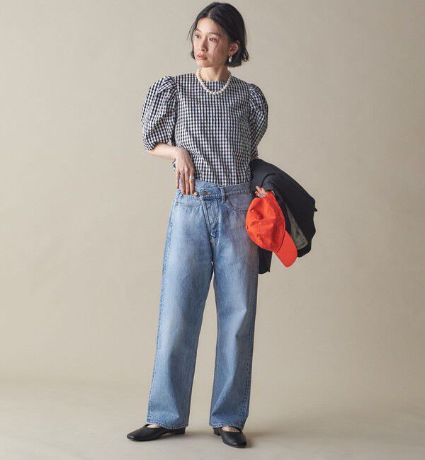 SHIPS for women「SHIPS NINE CASE:〈手洗い可能〉パフ スリーブ ブラウス」|シャツ・ブラウス|