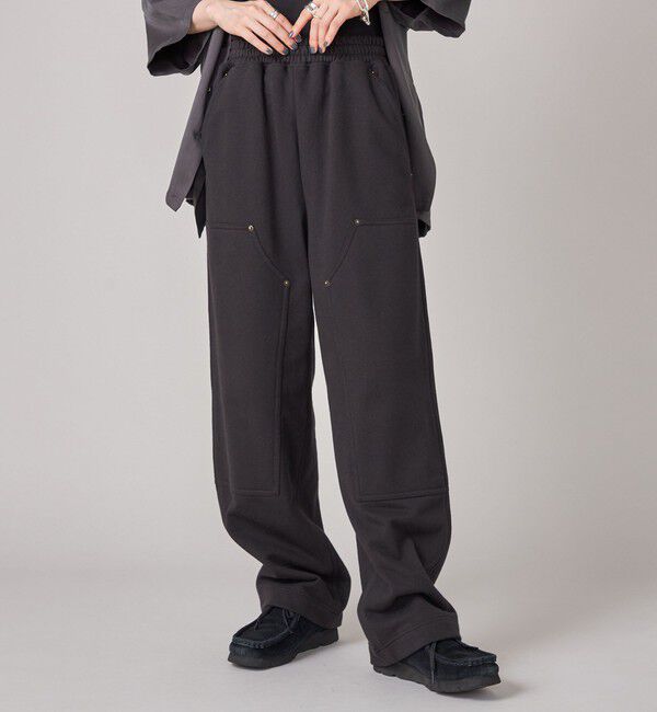 SHIPS for women「SHIPS NINE CASE:〈洗濯機可能〉裏毛 ダブルニー パンツ」|その他|