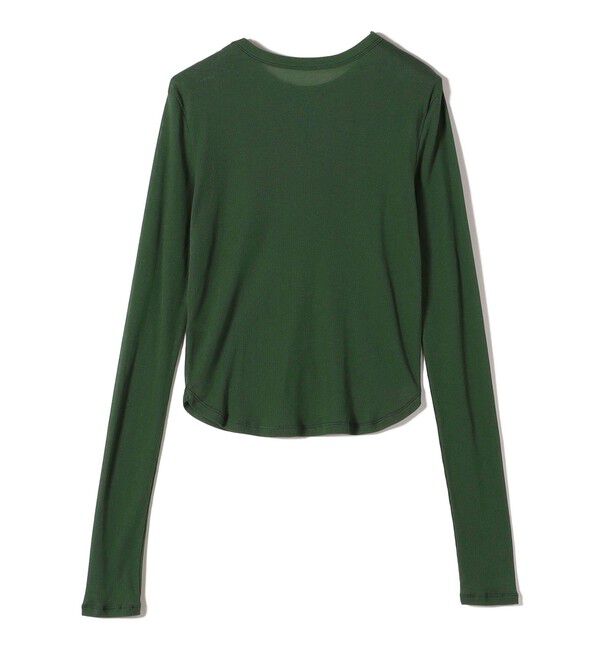 SHIPS for women「s.oyamadaコラボ:〈手洗い可能〉シアー テレコ ロング スリーブ TEE」|Tシャツ・カットソー|