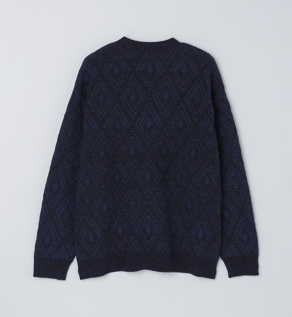 SHIPS Colors 「SHIPS Colors:〈手洗い可能〉ジャカード モール カーディガン」|カーディガン|