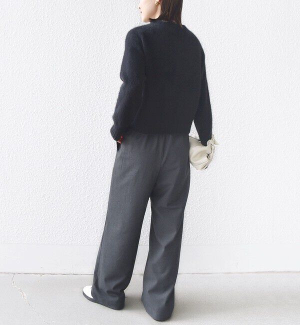 SHIPS for women「〈手洗い可能〉両面起毛 ポケット デザイン ドロスト パンツ」|その他|