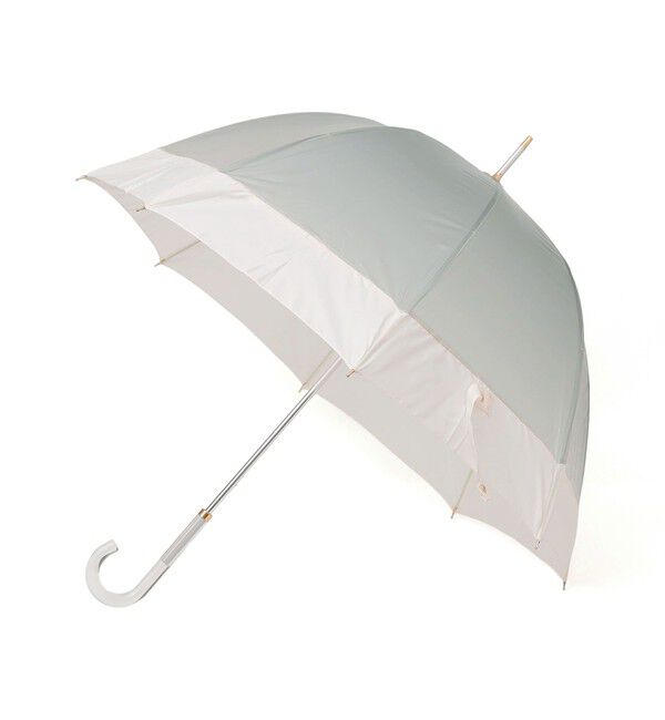 SHIPS Colors 「assa:グラデーション ジェリー 傘 (親骨60cm)◇」|傘|グレー