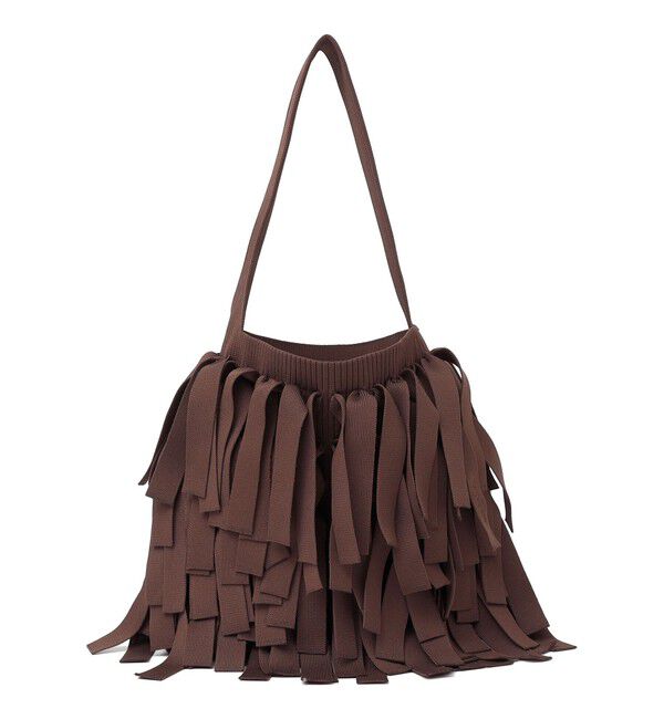 SHIPS for women「ADD CULUMN:MOP ONE SHOULDER」|ショルダー・メッセンジャー|ブラウン