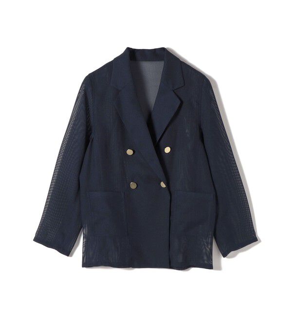 SHIPS Colors 「SHIPS Colors:〈手洗い可能〉メッシュ テーラード ジャケット」|テーラードジャケット|