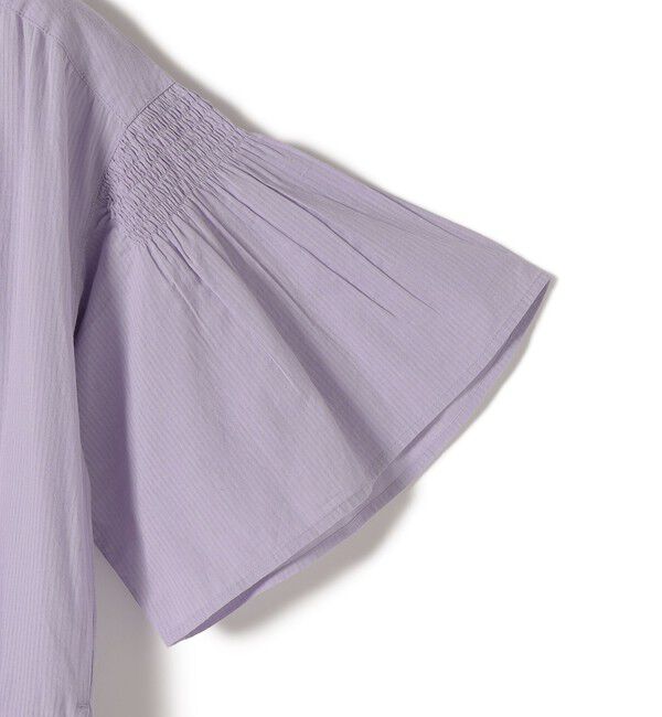 SHIPS for women「《予約》【SHIPS別注】Fanaka:〈手洗い可能〉ストライプ ドビー 羽織 ワンピース」|ワンピース|