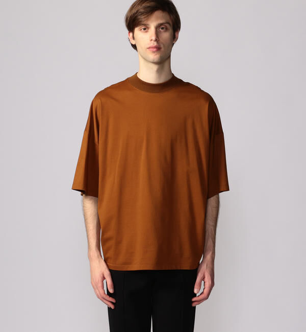 CABaN「CABaN コットン ビルドネックTシャツ」|Tシャツ・カットソー|