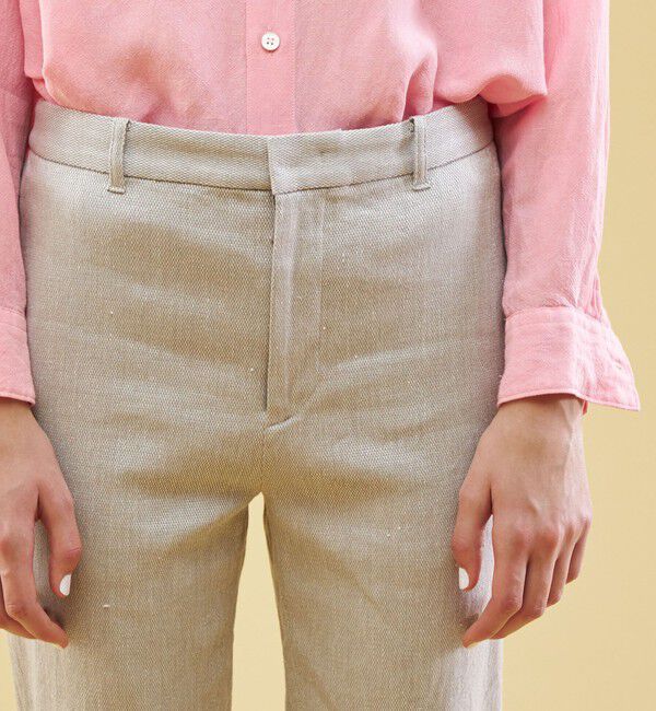 GALERIE VIE「コットンリネンストレッチ テーパードパンツ」|その他|