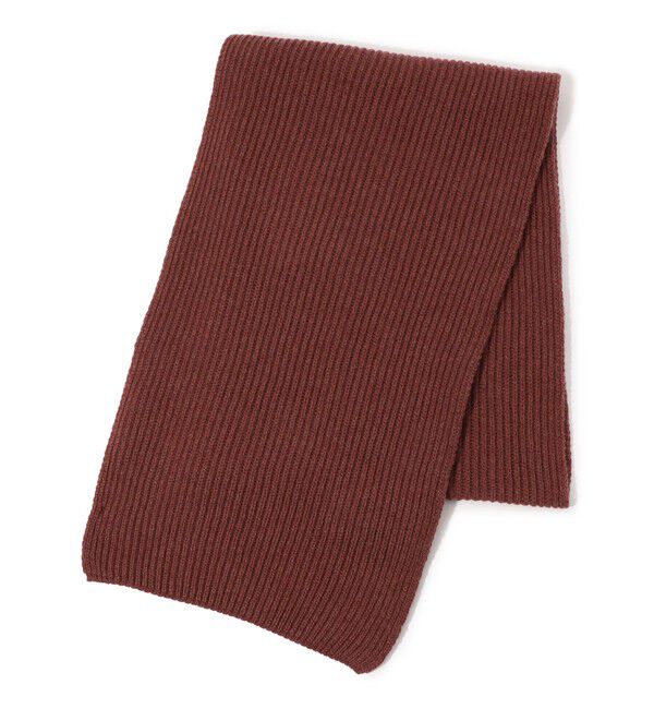 TOMORROWLAND GOODS「Johnstons of Elgin カシミヤ ニットストール」|マフラー|47 ブラウン