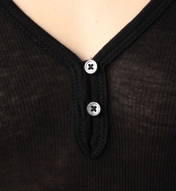 JAMES PERSE「コットンカシミヤブレンドリブ ヘンリーネックプルオーバー WVA3940」|Tシャツ・カットソー|