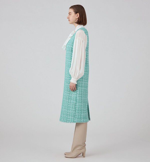 Ballsey「Jade vine Vネックワンピース」|ワンピース|