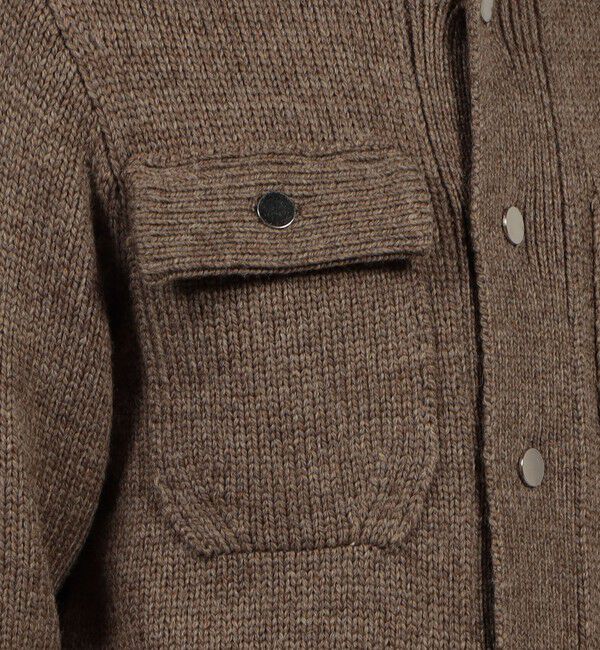 TOMORROWLAND MENS「TOMORROWLAND tricot ハイランドウール ニットブルゾン」|ニット・セーター|