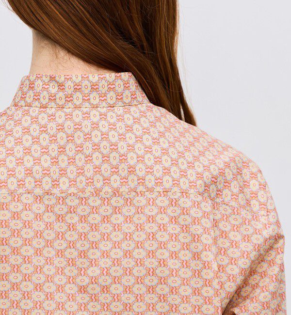 BACCA「コットンリバティプリント スプリングブラウス」|シャツ・ブラウス|