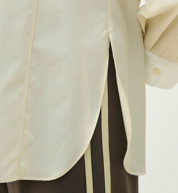 MACPHEE「コットンブロード チュニックシャツ」|シャツ・ブラウス|