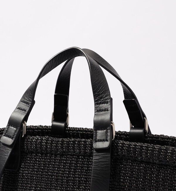 TOMORROWLAND GOODS「BUCKET BUGGAGE Basket Large トートバッグ」|かごバッグ|