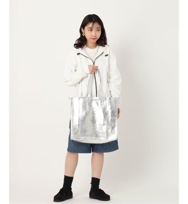  「【blancle/ ブランクレ】M.LETHER SQUEEZE BIG TOTE」|トートバッグ|